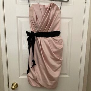 Strapless party dress